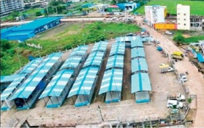 भोपाल के गेहूंखेड़ा में बने मंडी और हाट बाजार में दुकानदारों की कमी, ग्राहकों की कमी के पीछे शराब दुकान का असर