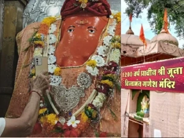 1200 साल पुराना चिंतामण गणेश मंदिर इंदौर में गणेश चतुर्थी के अवसर पर भक्तों की मनोकामनाएं फोन पर सुनता है, और इसकी ऐतिहासिक महत्वता और परंपराओं को दर्शाता है।