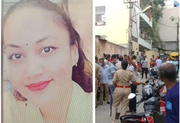 बेंगलुरू के मल्लेश्वरम में एक महिला की नृशंस हत्या का मामला, जिसमें उसके शव के 30 से अधिक टुकड़े फ्रिज में मिले।