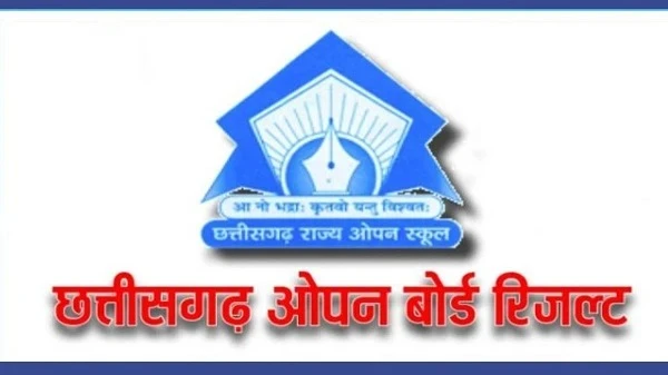 छत्तीसगढ़ राज्य ओपन स्कूल के परीक्षा परिणाम की घोषणा के बारे में जानकारी, जिसमें 12वीं और 10वीं के उत्तीर्ण छात्रों की संख्या और प्रतिशत दर्शाए गए हैं।