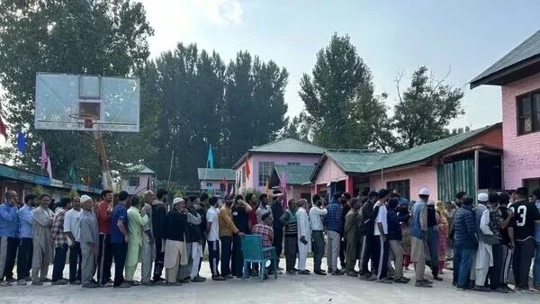 Voting in phase 2 of Jammu and Kashmir assembly elections, featuring key candidate Omar Abdullah contesting from Ganderbal and Budgam.