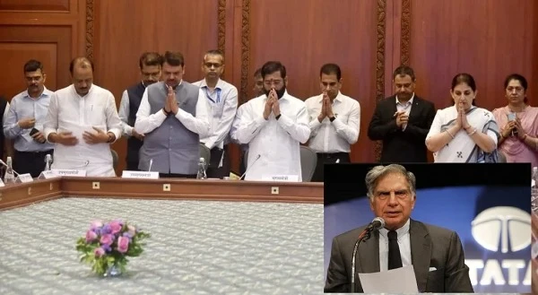 महाराष्ट्र सरकार ने रतन टाटा को भारत रत्न से सम्मानित करने के लिए केंद्र से अनुरोध किया।