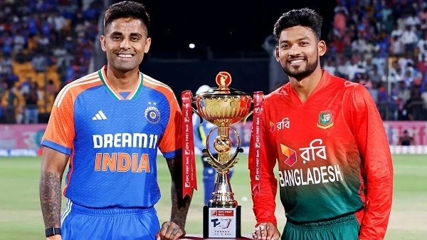 India vs Bangladesh 3rd T20I at Rajiv Gandhi International Stadium, Hyderabad. India aims for a clean sweep, Bangladesh seeks a consolation win.