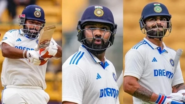 भारतीय क्रिकेट टीम न्यूजीलैंड के खिलाफ टेस्ट मैच में 46 रन पर ऑल आउट, शीर्ष बल्लेबाजों का खराब प्रदर्शन।