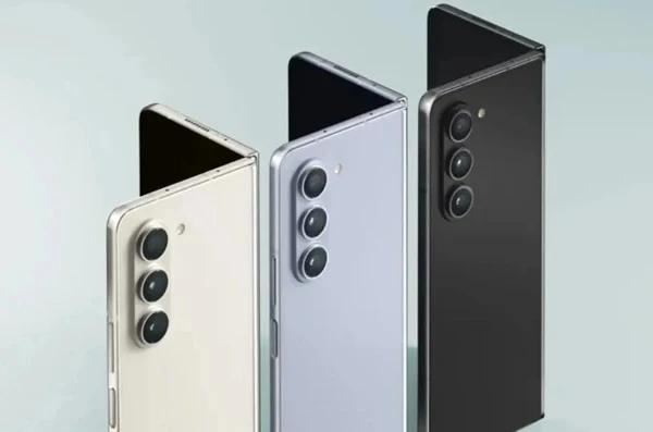Samsung Galaxy Z Fold 6 Special Edition Black Shadow Color showcasing its sleek design and improved display with upgraded camera.