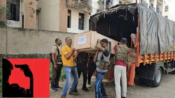 बीजापुर के भैरमगढ़ थाना क्षेत्र में सीआरपीएफ के जवान पवन कुमार की आत्महत्या की घटना।