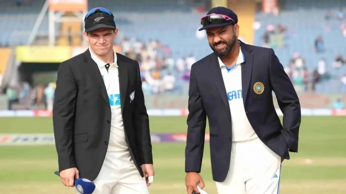 IND vs NZ 3rd Test Day 1: टॉस जीतने के बाद न्यूजीलैंड पहले बल्लेबाजी करते हुए, भारतीय कप्तान रोहित शर्मा और टीम क्लीन स्वीप से बचने की कोशिश में