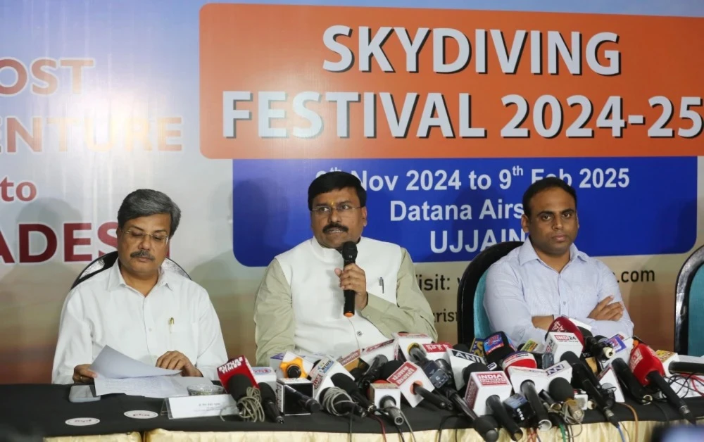 स्काई डाइविंग फेस्टिवल