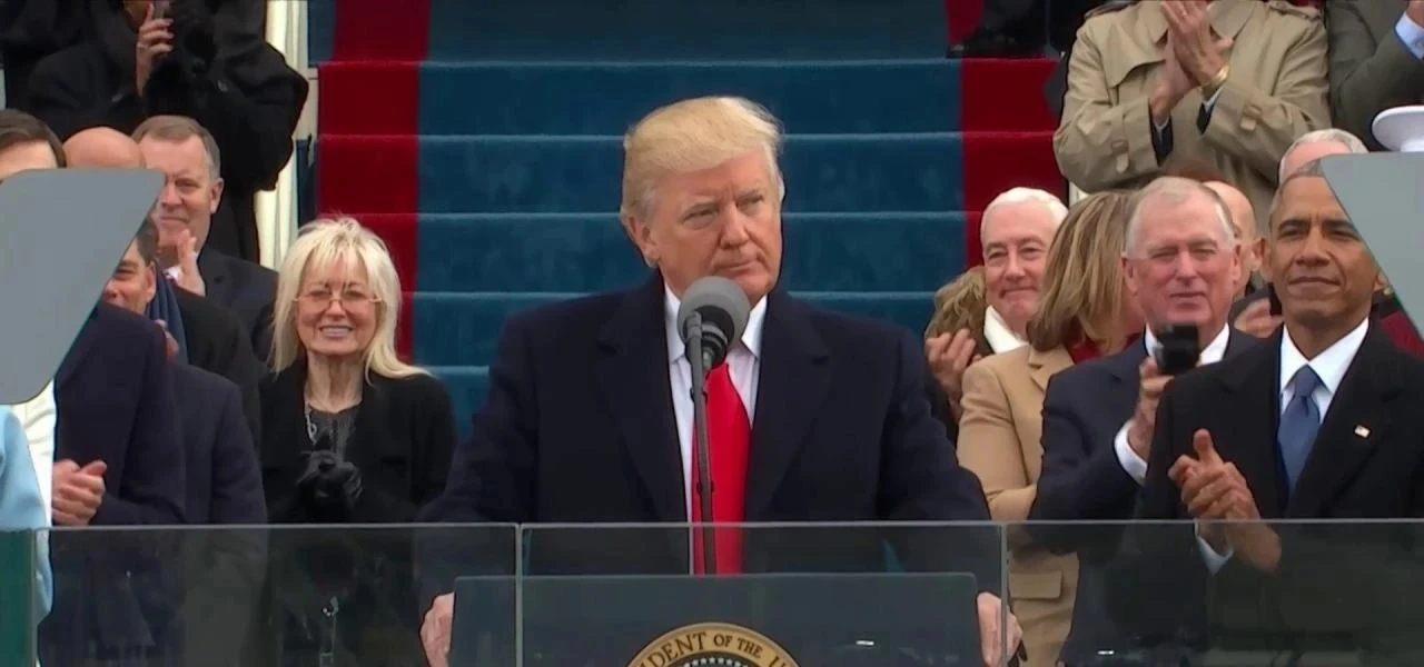 Donald Trump oath ceremony