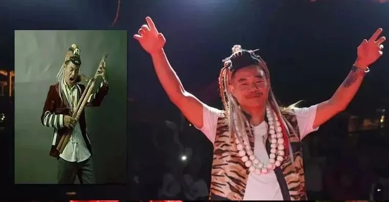 अरुणाचल प्रदेश के संगीतकार कोन वाई सोन ने लाइव शो में मुर्गे की बलि दी, खून पीने का वीडियो वायरल, पशु क्रूरता के मामले में एफआईआर दर्ज।