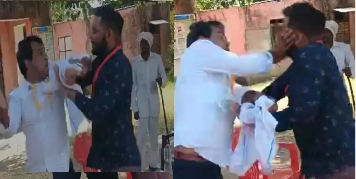 राजस्थान के देवली उनियारा उपचुनाव में निर्दलीय प्रत्याशी नरेश मीणा और एसडीएम के बीच विवाद, ग्रामीणों का मतदान बहिष्कार