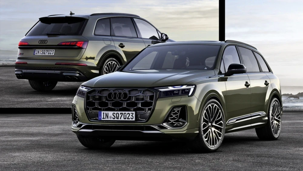 Audi Q7 Facelift 2024 को भारत में 88.66 लाख रुपये (एक्स-शोरूम) की कीमत पर लॉन्च किया गया। इसमें नया स्टाइलिश डिजाइन और उन्नत तकनीकी अपग्रेड्स शामिल हैं। यह दो ट्रिम - प्रीमियम प्लस और टेक्नोलॉजी में उपलब्ध है।