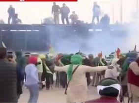 Kisan Andolan: पंजाब के 101 किसान दोपहर 12 बजे पैदल शंभू बॉर्डर से दिल्ली के लिए रवाना हुए, लेकिन बॉर्डर पर