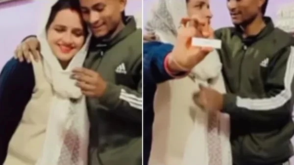 सीमा हैदर और सचिन मीणा सोशल मीडिया पर प्रेग्नेंसी किट के साथ एक वीडियो साझा कर रहे हैं, जिसमें सीमा ने अपनी पांचवीं गर्भावस्था की खबर दी है।