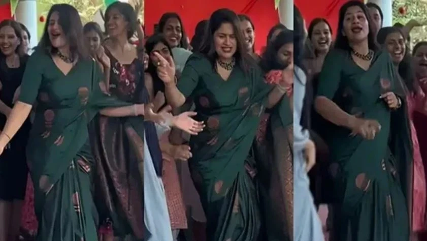 "पीलिंग्स" गाने पर प्रोफेसर का डांस