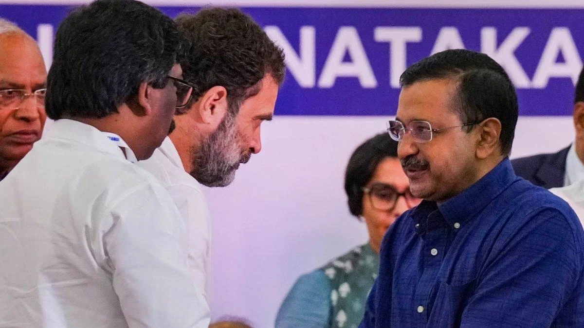 दिल्ली विधानसभा चुनाव से पहले AAP और कांग्रेस के बीच गहरा विवाद, I.N.D.I.A गठबंधन पर असर डालने की आशंका।