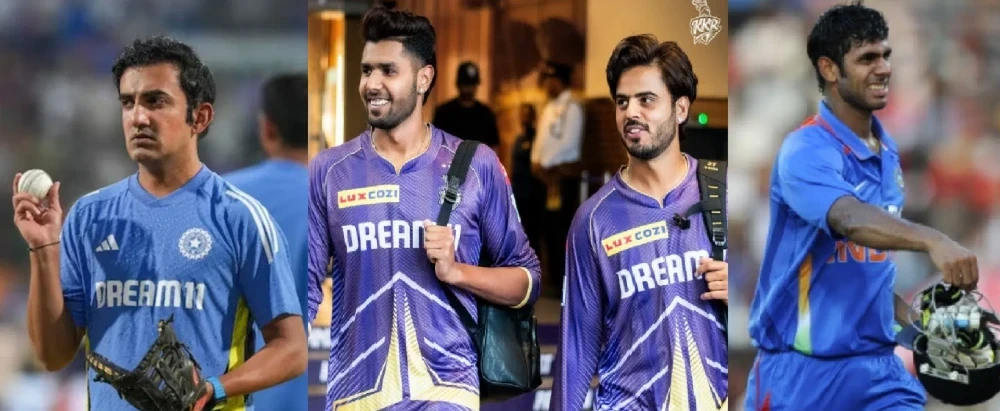 Gautam Gambhir faces criticism after multiple losses of Team India, with Manoj Tiwari, Harshit Rana, and Nitish Rana involved in a dispute over his coaching.