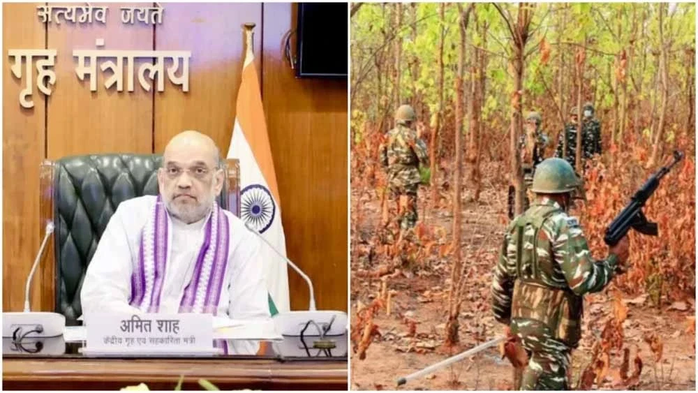 सुरक्षा बलों द्वारा ओडिशा-छत्तीसगढ़ सीमा पर मुठभेड़ में मारे गए नक्सलियों की घटना का चित्रण, जिसमें 16 माओवादी ढेर हुए।