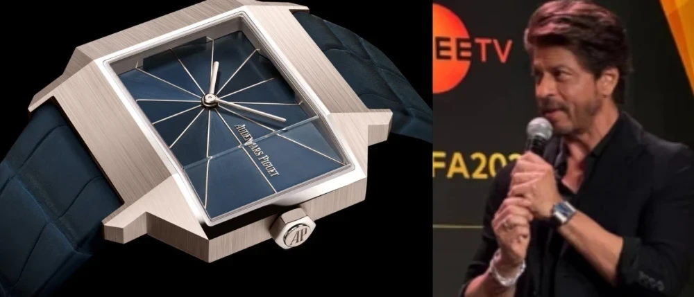 ऑडेमार्स पिगुएट की हाई-क्वालिटी और ब्रास प्लेट्स डायल का अनोखा डिज़ाइन।