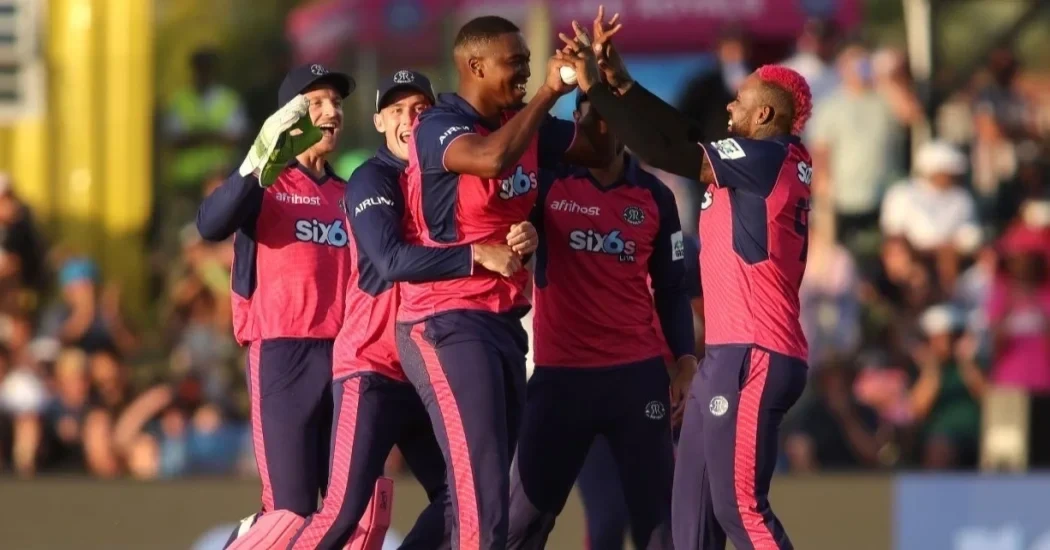 साउथ अफ्रीका टी20 लीग में पार्ल रॉयल्स के स्पिनर्स की ऐतिहासिक गेंदबाजी।