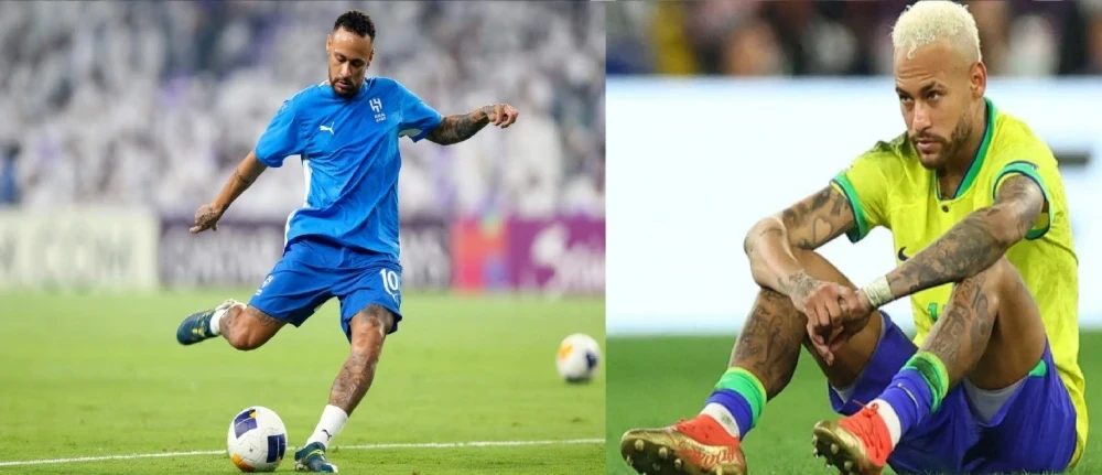 नेमार ने सऊदी क्लब अल हिलाल से नाता तोड़ते हुए सांतोस में वापसी की।