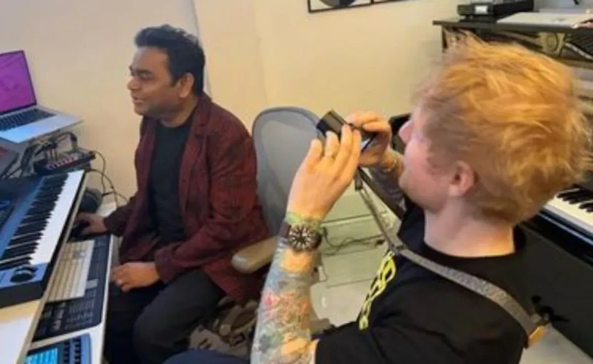 एड शीरन ने चेन्नई में ए.आर. रहमान और उनके बेटे से मुलाकात की और सोशल मीडिया पर अपने अनुभव साझा किए। उनका चेन्नई कॉन्सर्ट वाईएमसीए ग्राउंड में होगा।