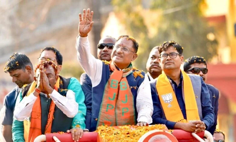 रायपुर में मुख्यमंत्री का रोड शो आज