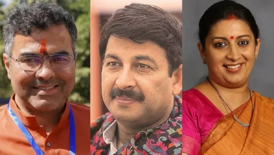 भाजपा के नेताओं की तस्वीर जिन्हें दिल्ली के मुख्यमंत्री पद के लिए दावेदार माना जा रहा है।