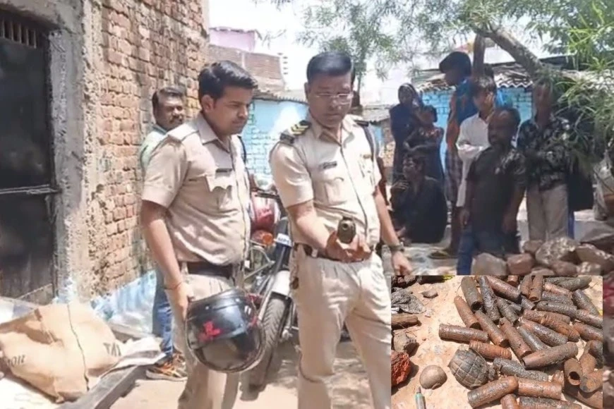 Jabalpur-well-found-hand-grenade-cartridges-police-investigation :रांझी थाना क्षेत्र के आमानाला में उस वक्त सनसनी फैल गई, जब एक पुराने कुएं की सफाई के दौरान हैंड ग्रेनेड और कारतूस के खोखे मिले। जानकारी के बाद पुलि