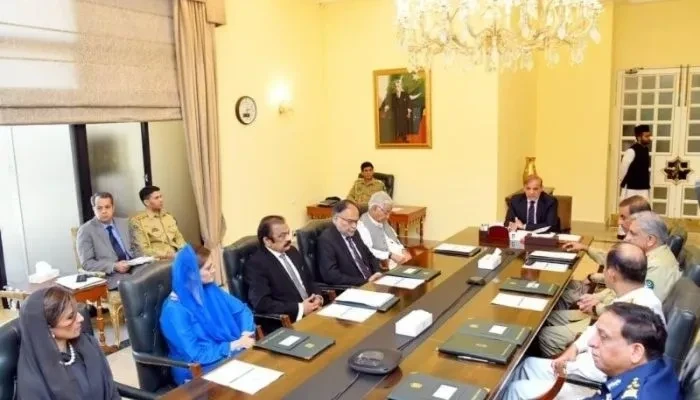 Pakistan NSC Meeting