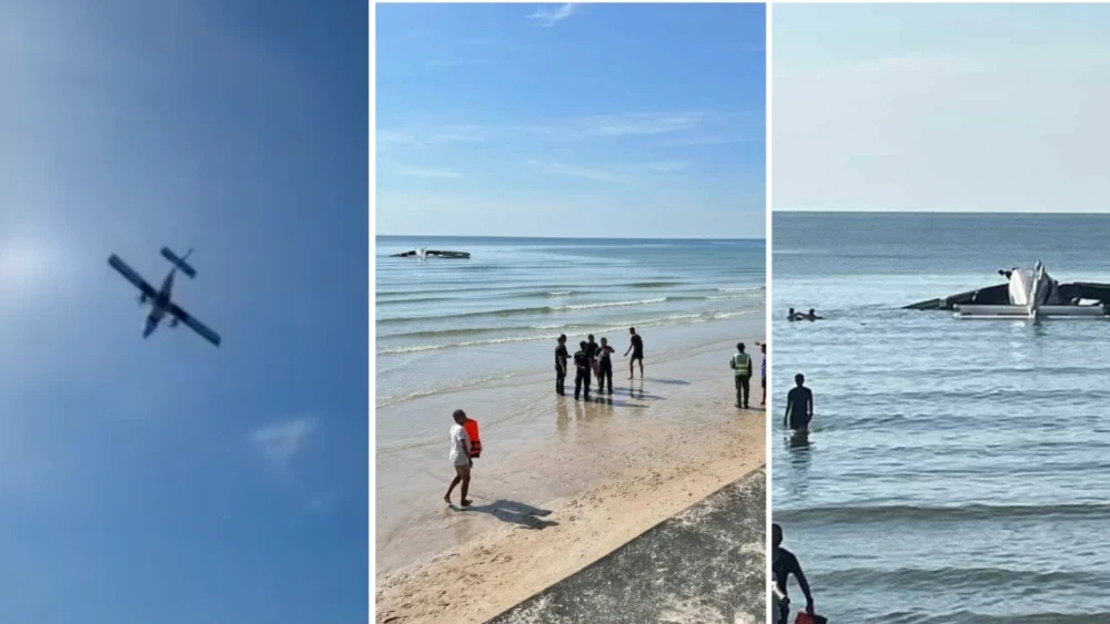 Plane Crashes in Thailand