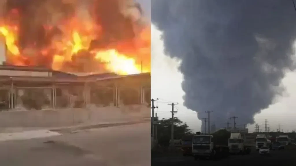 Iran Port Explosion