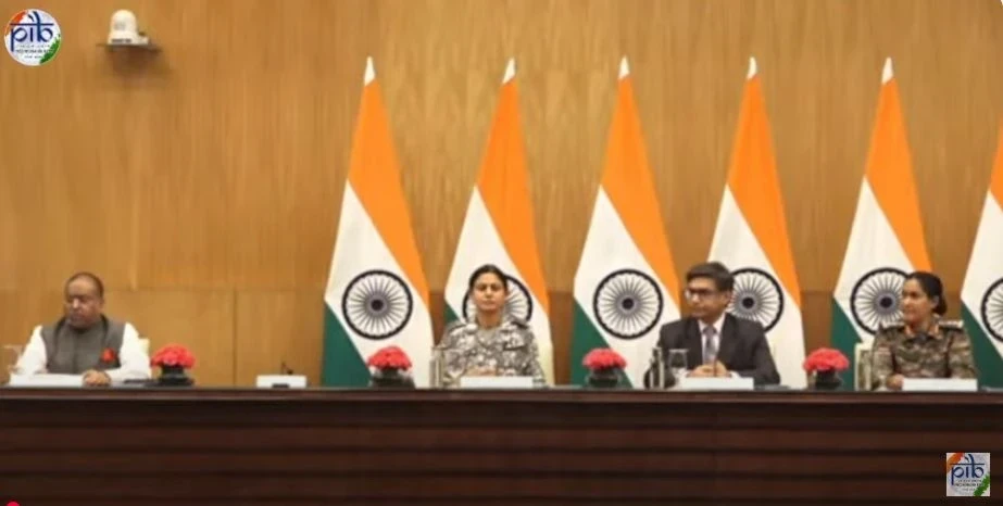 Foreign Ministry's press briefing on Operation Sindoor, Attempt to target 36 places with 300 to 400 drones, Turkish made drones used in attack, Pakistan's surveillance radar system destroyed in retaliation,LoC