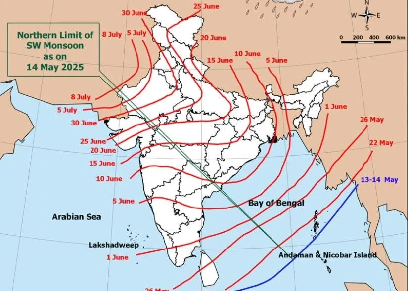 Meteorological Department Monsoon Forecast 2025: Alert of thunderstorm and rain in 14 states including Chhattisgarh-Bihar, monsoon will hit Kerala on 27 May