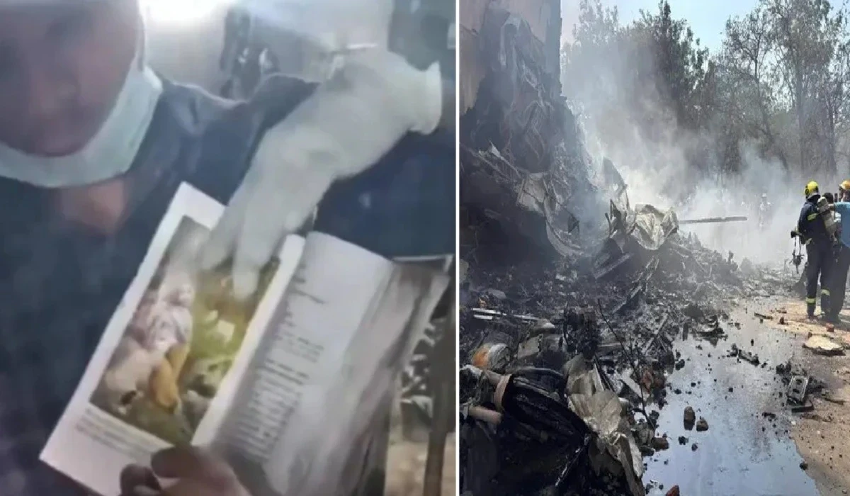 Bhagavad Gita Found Safe in Ahmedabad Plane Crash