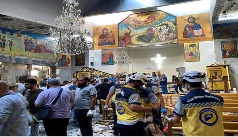 Syria bomb explodes: Bomb explodes in church during prayers, 22 killed in suicide attack