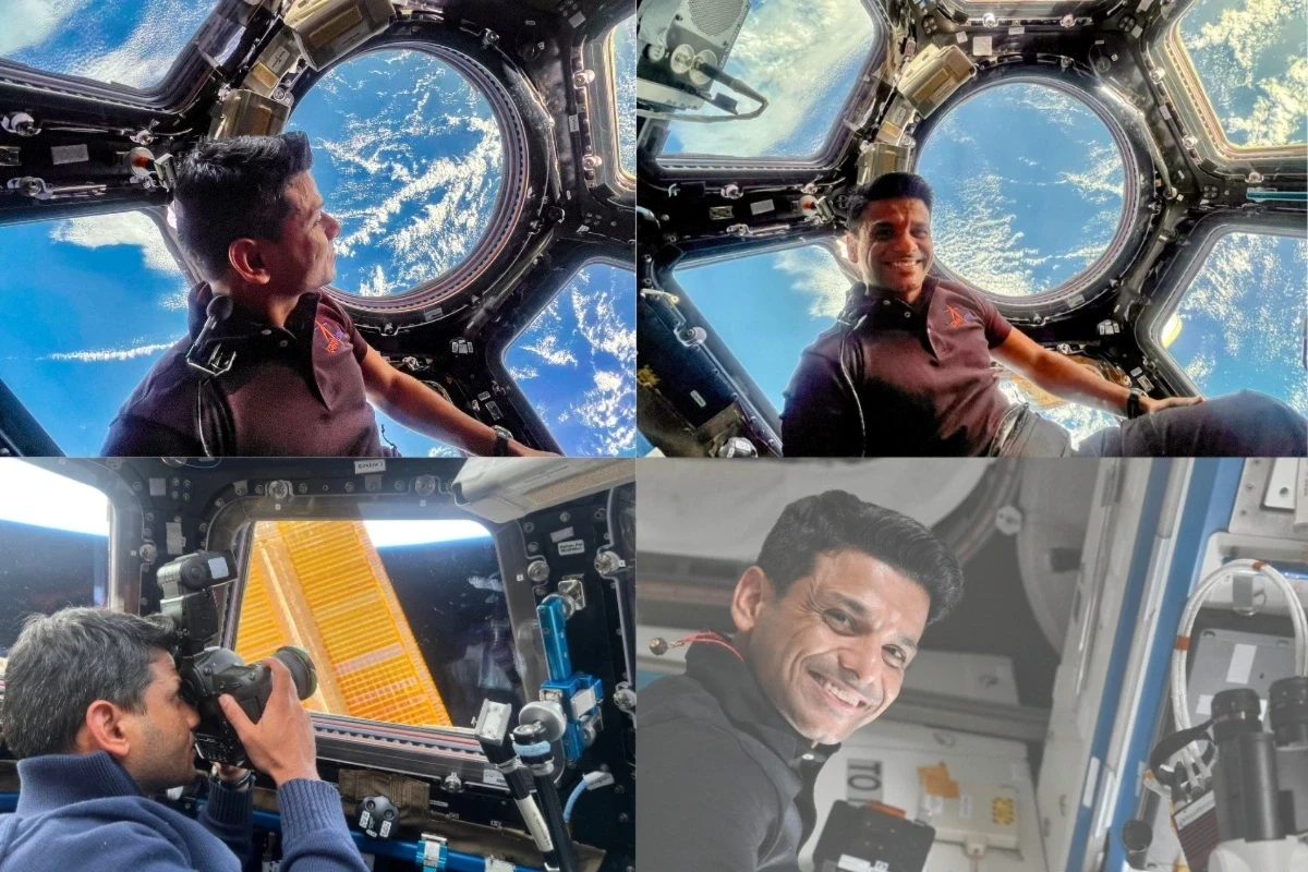 Shubhanshu Shukla returns to Earth after historic space mission