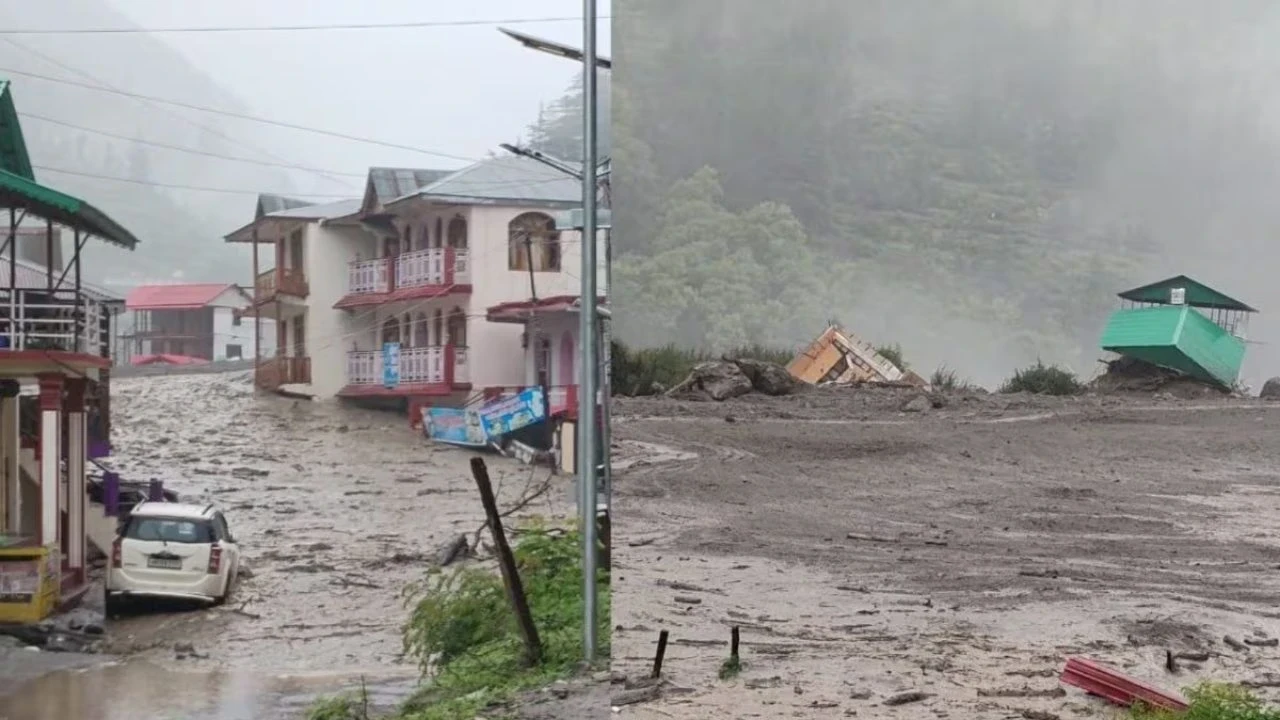 Cloud burst in Uttarkashi
