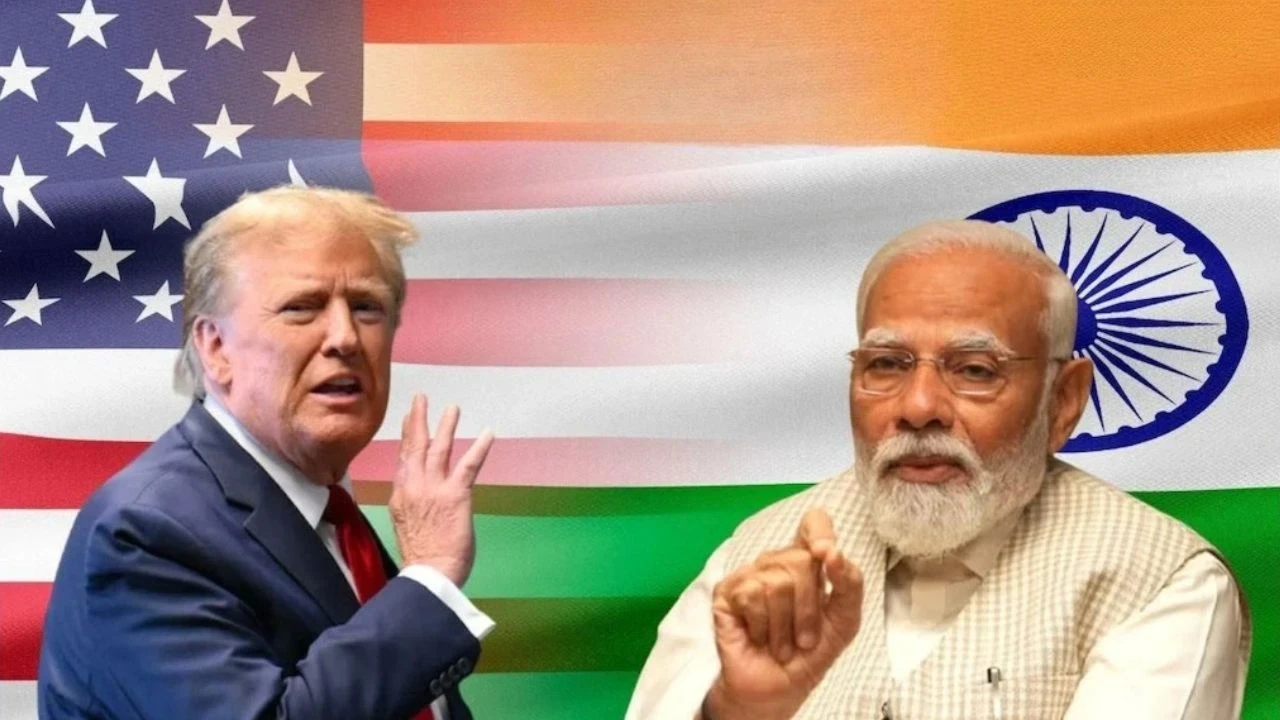 मुंबई शेयर बाजार में भारी गिरावट, सेंसेक्स और निफ्टी पर ट्रंप के टैरिफ फैसले का असर, मारुति सुजुकी और टाटा स्टील के शेयर।