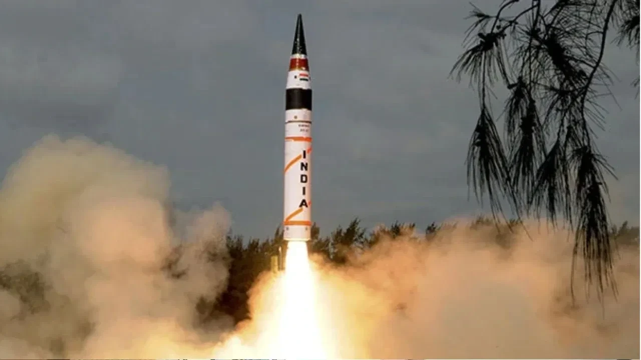 Agni-5 ballistic missile test