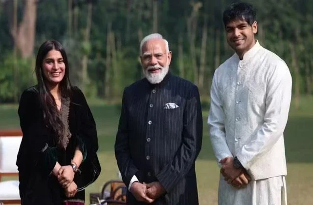 Neeraj Chopra meets PM Modi