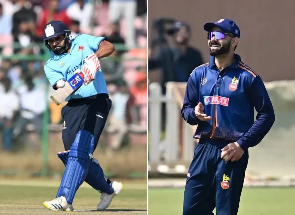 Rohit - Virat in Vijay Hazare Trophy