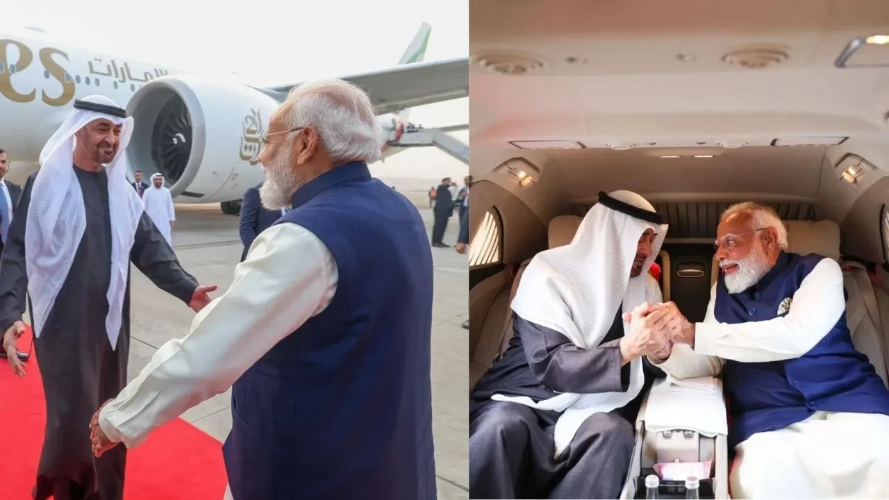 UAE President India Visit