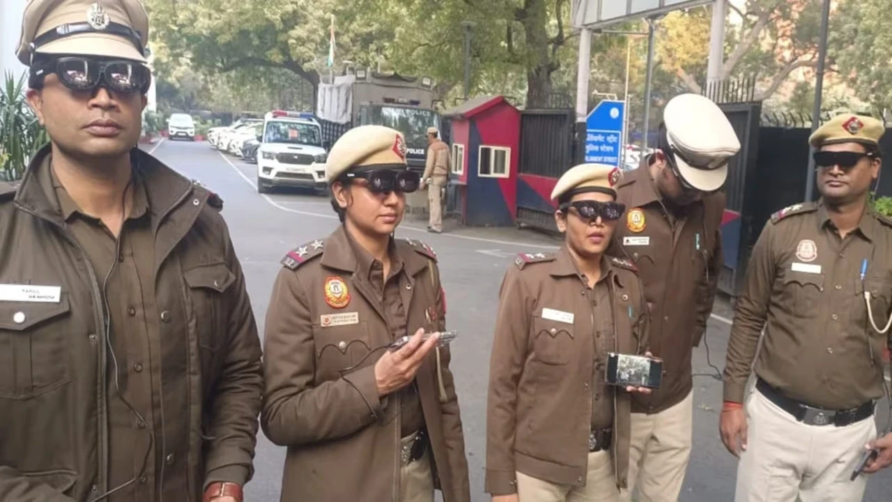 Delhi Police AI Smart Glasses