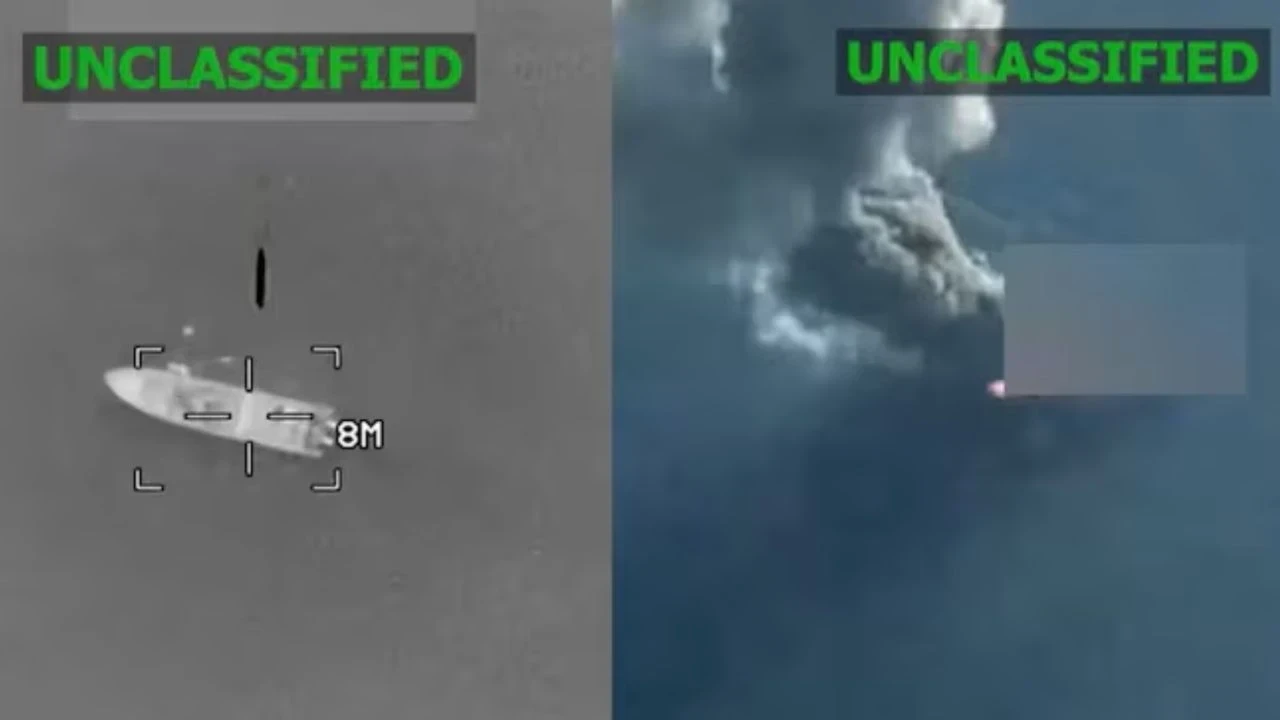 US Military Strikes Drug Boats