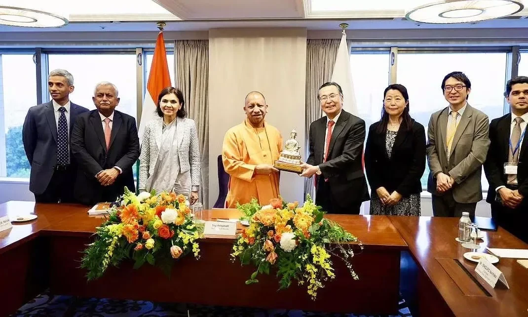 CM Yogi visit Japan