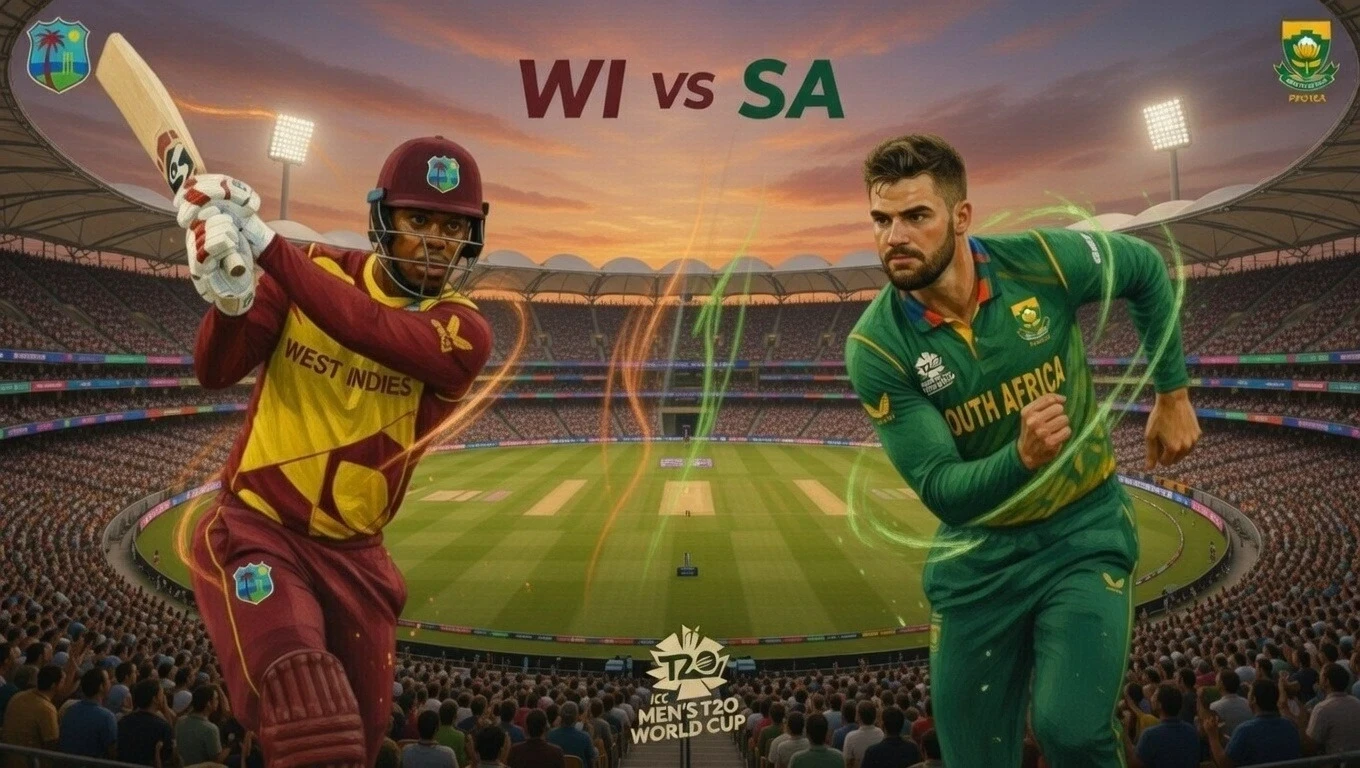 SA vs WI T20 WC Super 8