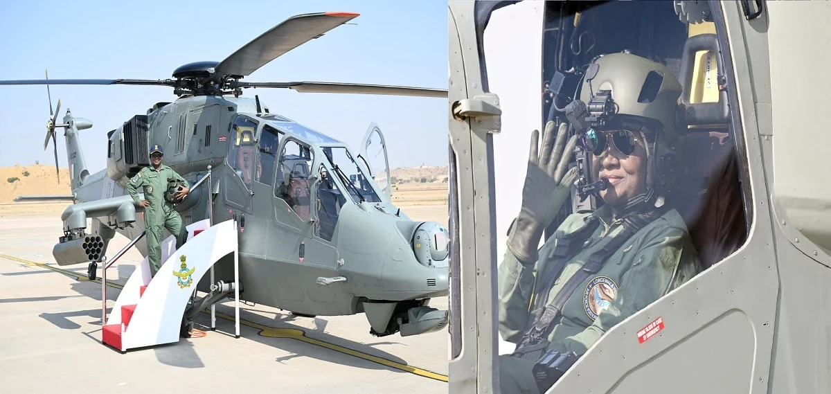 President Murmu Became Co-Pilot