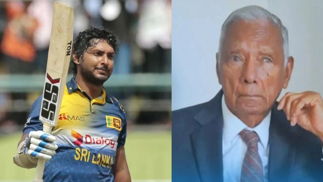 Kumar Sangakkara’s father Passes Away