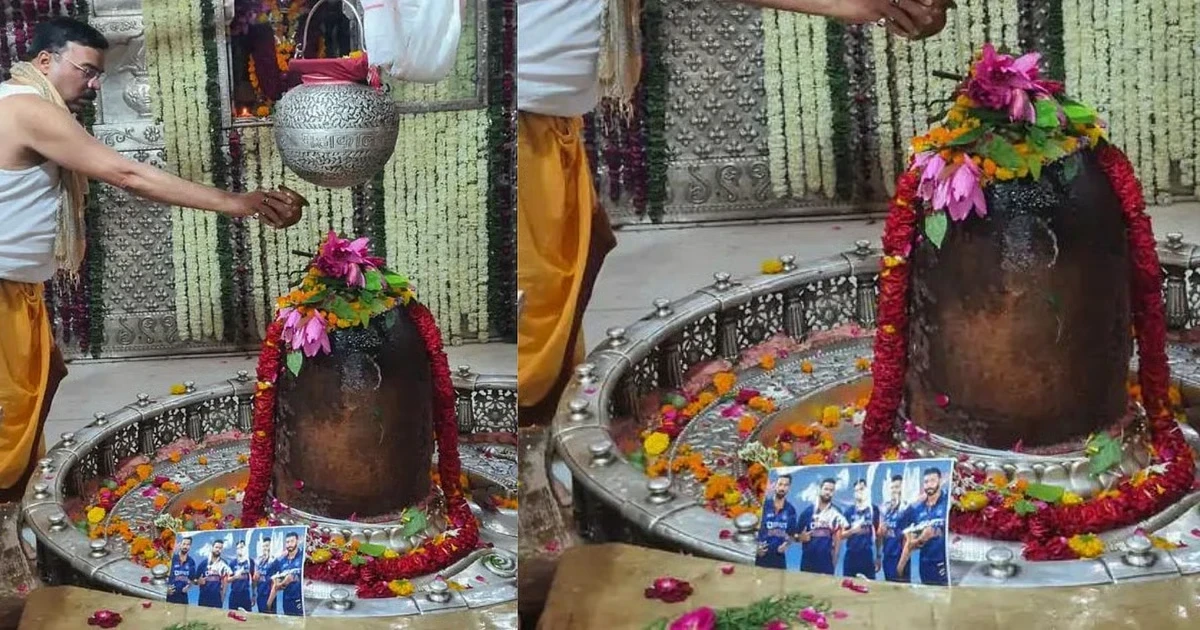 Special Puja for India's victory at Mahakal Temple